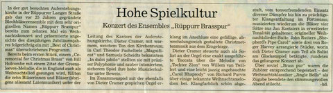 Auszug aus BNN vom 18.12.2012