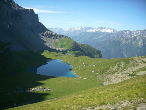 Bergpanorama von Seewlisee