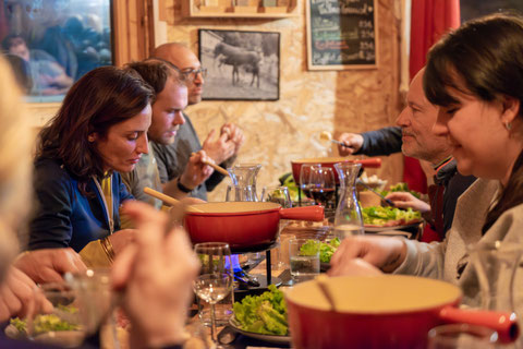 soirée insolite fondue sous yourte valmorel