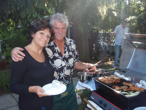Evi und Walter Giltner - beim "Giltner Grillinger"