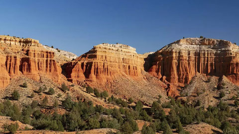 El paisaje de la Rambla de Barrachina en Teruel, que recuerda al Lejano Oeste. Foto:Turismo de Aragón