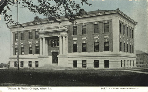 William & Vashti College, Aledo, Ill. (1908-1918)