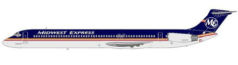 Midwest Express MD-82 mit modifiziertem Farbschema/Courtesy and Copyright: md80design