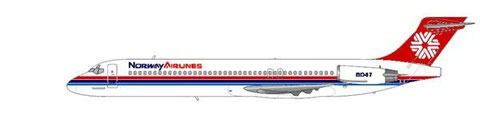 Norway Airlines MD-87/Courtesy and Copyright: md80design