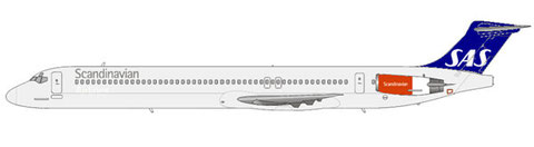 Scandinavian Airlines MD-82 in aktueller Bemalung/Courtesy and Copyright: md80design