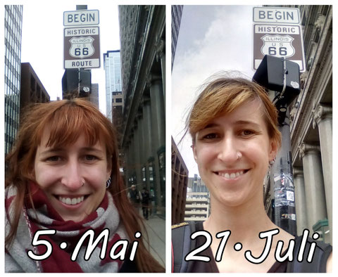 Back to the beginning of Route 66 in Chicago