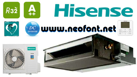 HISENSE CONDUCTOS INVERTER R-32