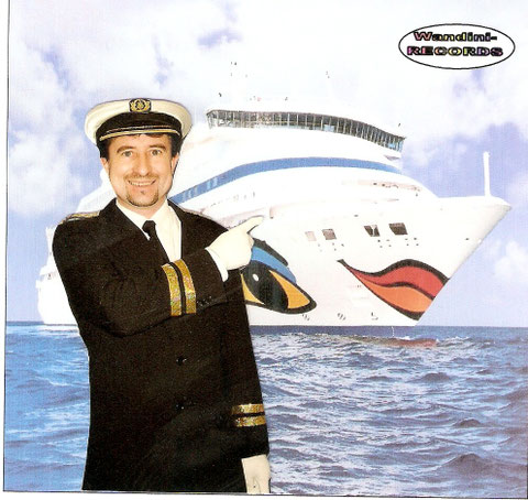 Andy Quinnn auf hoher See mit dem Song: "Junge, komm bald wieder,.....