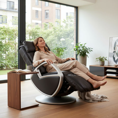 Warum ein Massagesessel heute ein Design-Statement ist: leise Technik, klare Linien und passende Platzierung, damit Wohnräume ruhiger wirken.