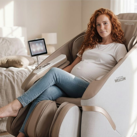 Der Ratgeber erklärt, wann ein Massagesessel in der Schwangerschaft vertretbar ist, welche Risiken zählen und welche sanften Alternativen oft besser passen.
