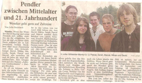 In der Borkener Zeitung ist 2010 dieser Artikel erschienen