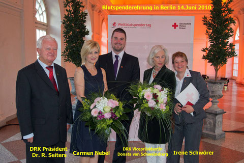 Blutspenderehrung in Berlin