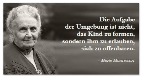 Maria Montessori, Entfaltung, Nirmalo,