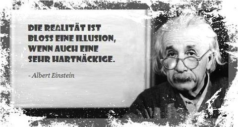 Albert Einstein, Nirmalo, Realität, Illusion,