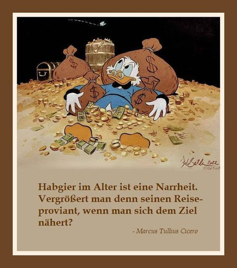 Cicero, Habgier, Nirmalo,