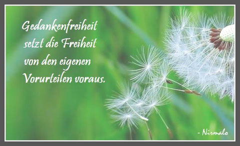 Gedankenfreiheit, Gedanke, Freiheit, Vorurteil, Nirmalo,