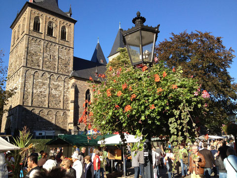 Auf dem 3 mal pro Woche stattfindenden Wochenmarkt (Di, Do und Sa) können Sie frische Lebensmittel erstehen.  Auf dem Marktplatz finden das ganze Jahr über Veranstaltungen und Events statt.