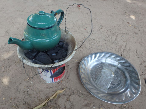 Gambian Attaya tea