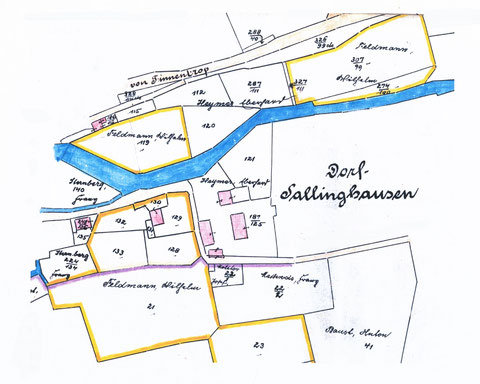 Eigentumsverhältnisse in Sallinghausen vor der Separation