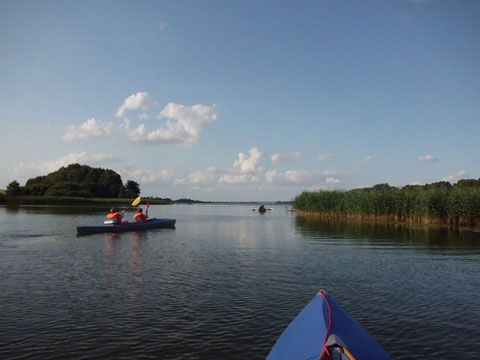 Am südlichen Ende des Oberuckersee