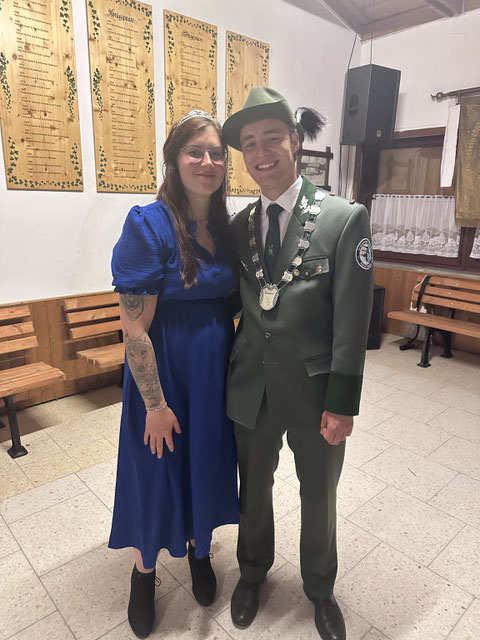 Königspaar 2019 Thomas Briel und Tanja Hoffmann