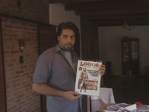 Luis con "LOGOS"