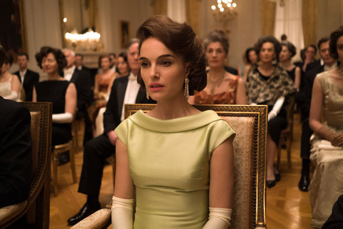 Natalie Portman est l'une des candidates à l'Oscar, pour son interprétation de Jackie Kennedy (©Bac Films).