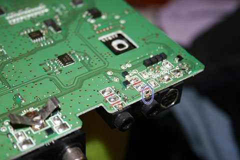 ICOM 7400 BACKLIGHT REPAIR - IZ0EGM Aurelio