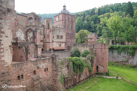 Heidelberger Schloss Graben