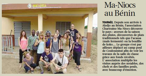 Article paru dans L'Echo du 26 juillet 2013