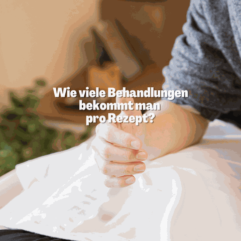 Physiotherapie Verordnung anmelden 