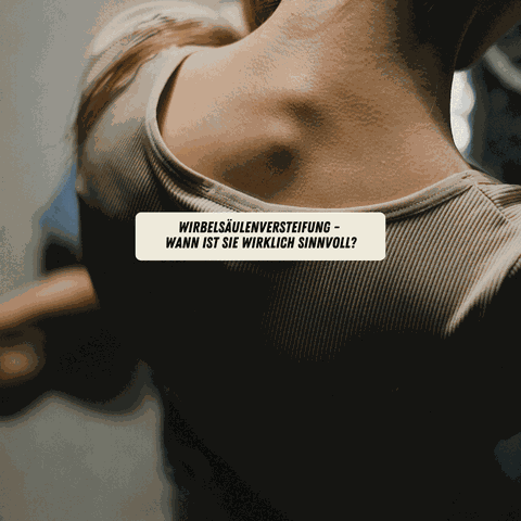 Wirbelsäule versteifen OP