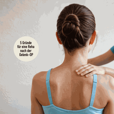 Rehabilitation nach Gelenk Operation