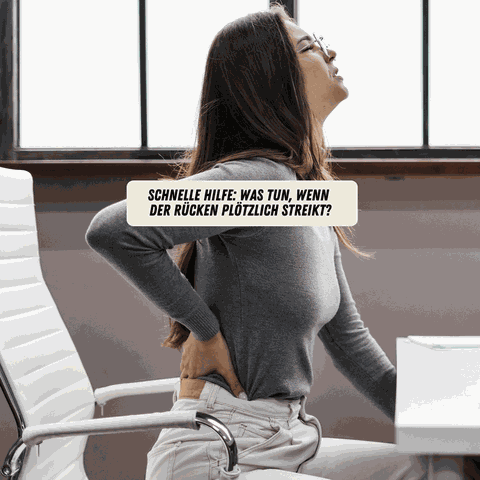 was tun bei Rückenschmerz? Physiotherapie Santewell Basel hilft