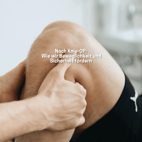 Physio nach Knie OP