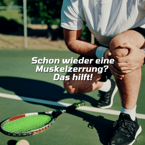 Rehabilitation nach Muskel zerrung