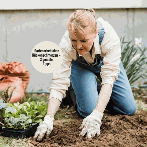 Gartenarbeit Physiotherapie, Gartenarbeit schmerzen 