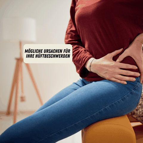 Symptome von Hüftschmerz