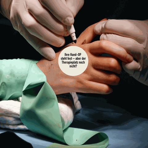 Physiotherapie bei hand OP Basel