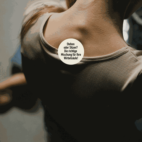 sitzen besser für den Rücken?