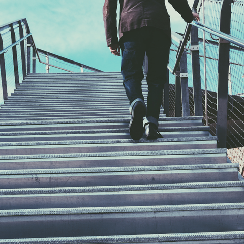 Treppe Schmerz
