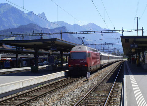 Sargans am 24. Juli 2008 mit dem IR 769