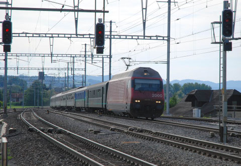 Foto: M. Huber am 05.07.2008 in Pfäffikon (SZ) mit dem IR 774