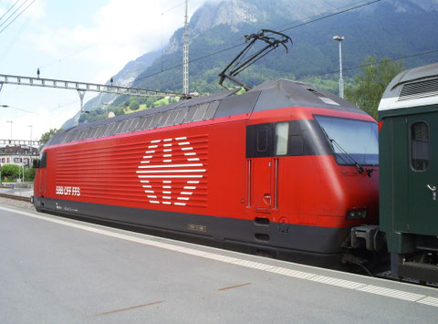 Sargans am 27. Juli 2008 mit dem IR 772