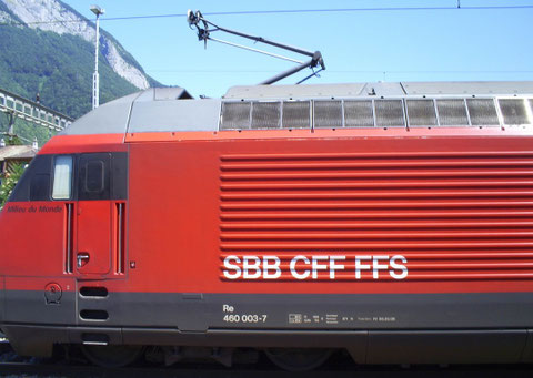 Sargans am 24. Juli 2008 mit dem IR 769