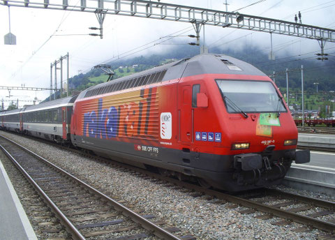 IR 765 in Sargans am 05. Juni 2008