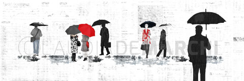 I feel it's raining all over the world - 60x180