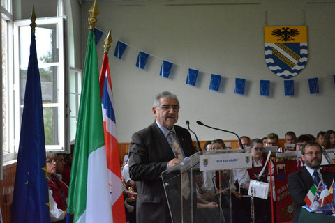 Le Sénateur Jean-Claude Frécon, représentant le Conseil de l'Europe
