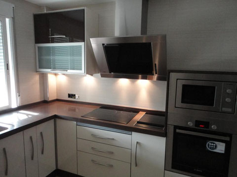 Cocina Martos Chocolate y Beige