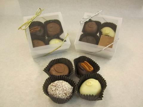 4 Piece Chocolates